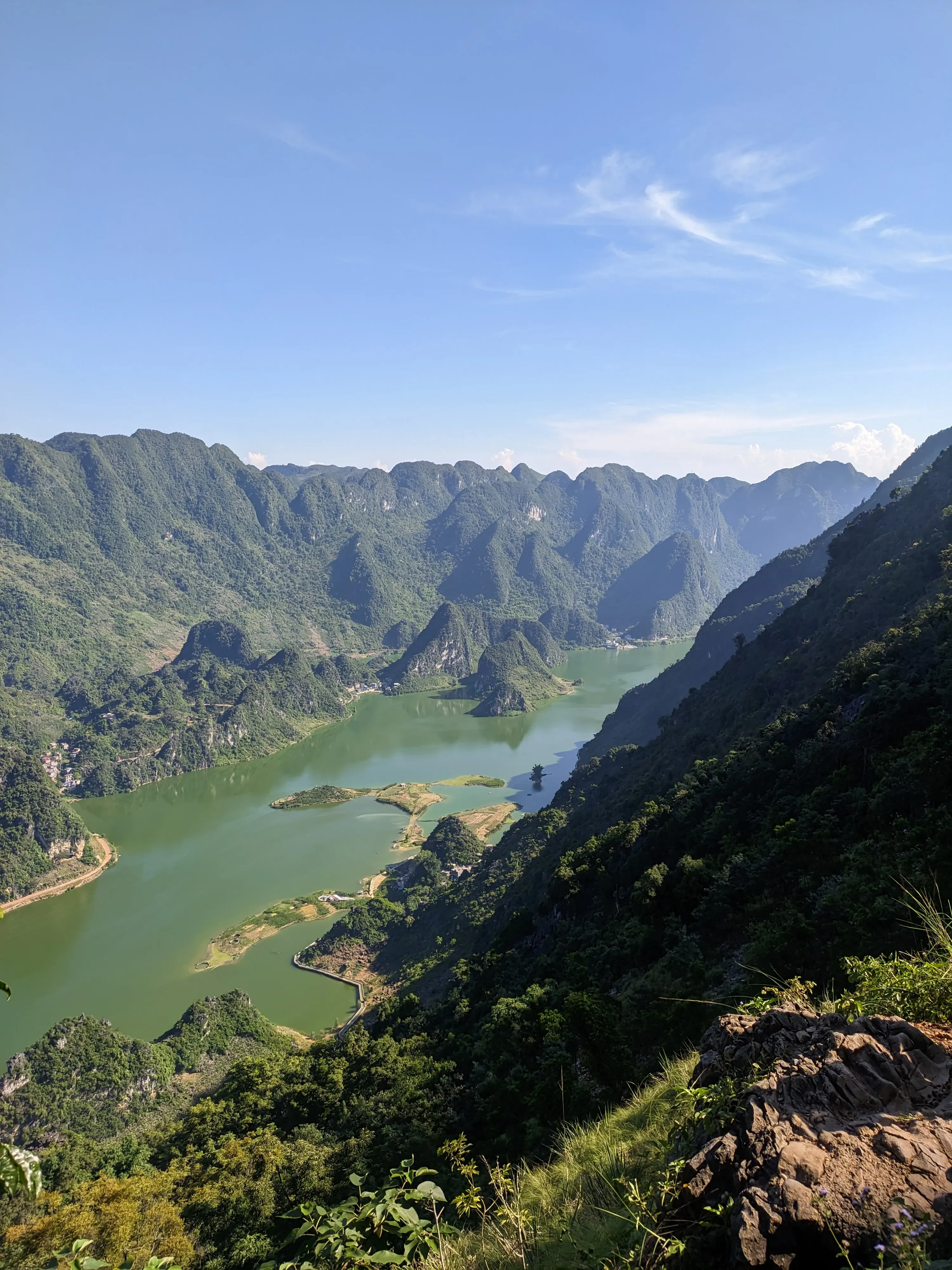 浩坤湖爬山徒步景色 (50)-弄外屯