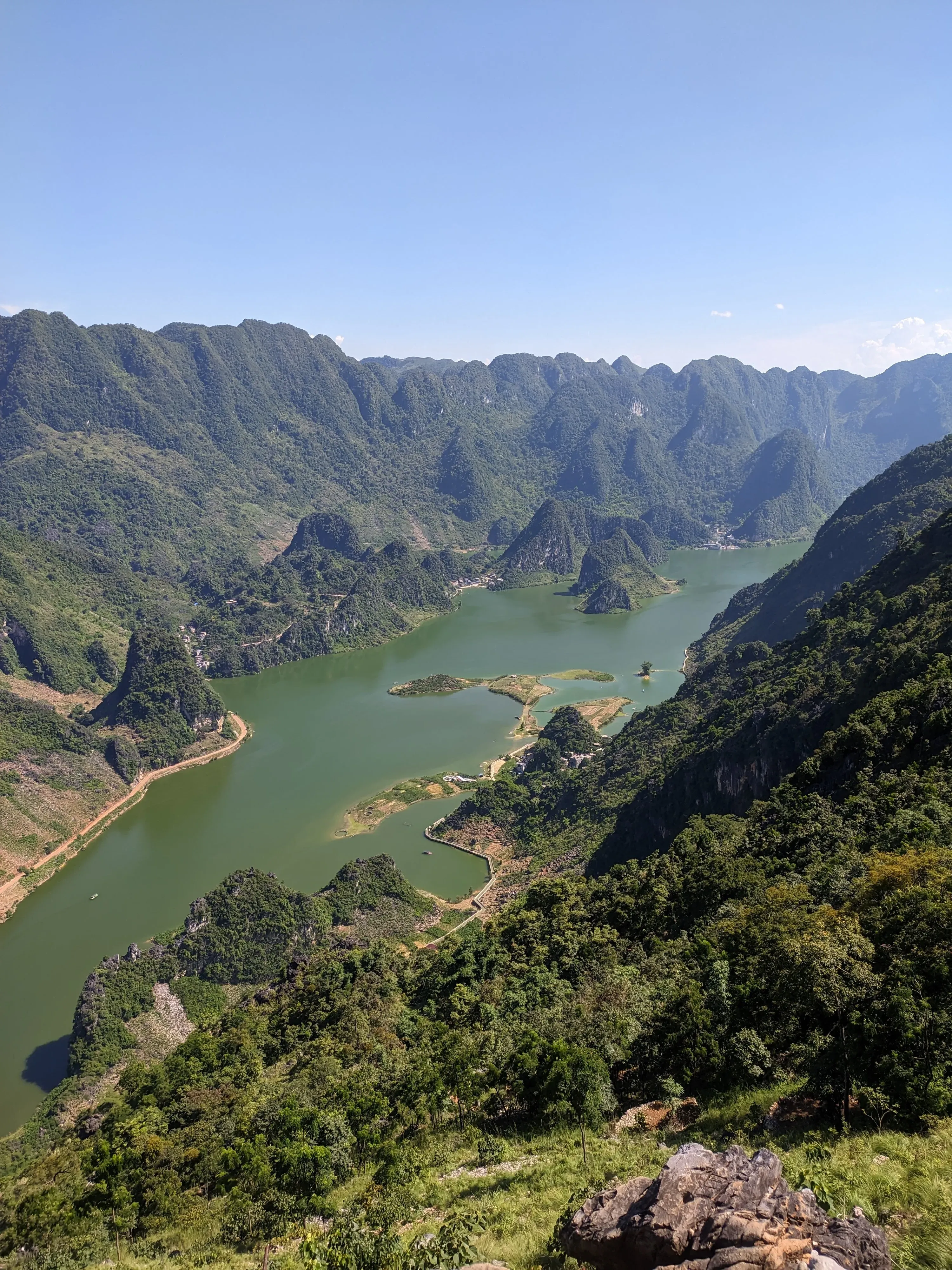 浩坤湖爬山徒步景色 (48)-弄外屯