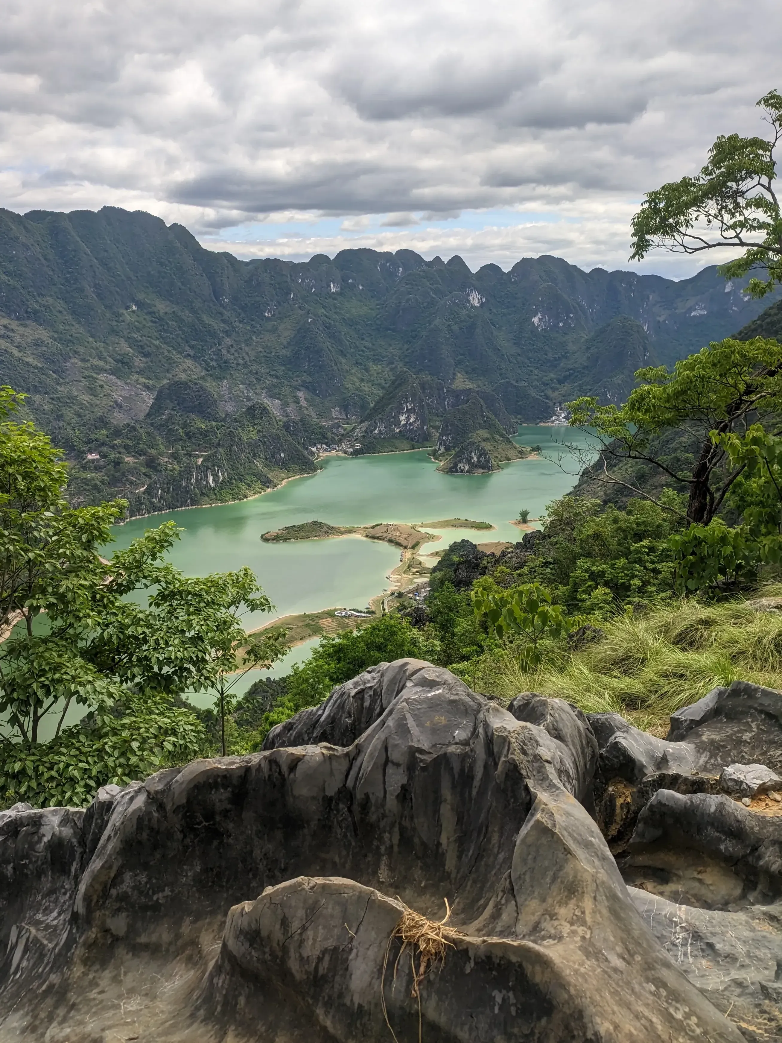 浩坤湖爬山徒步景色 (45)-弄外屯