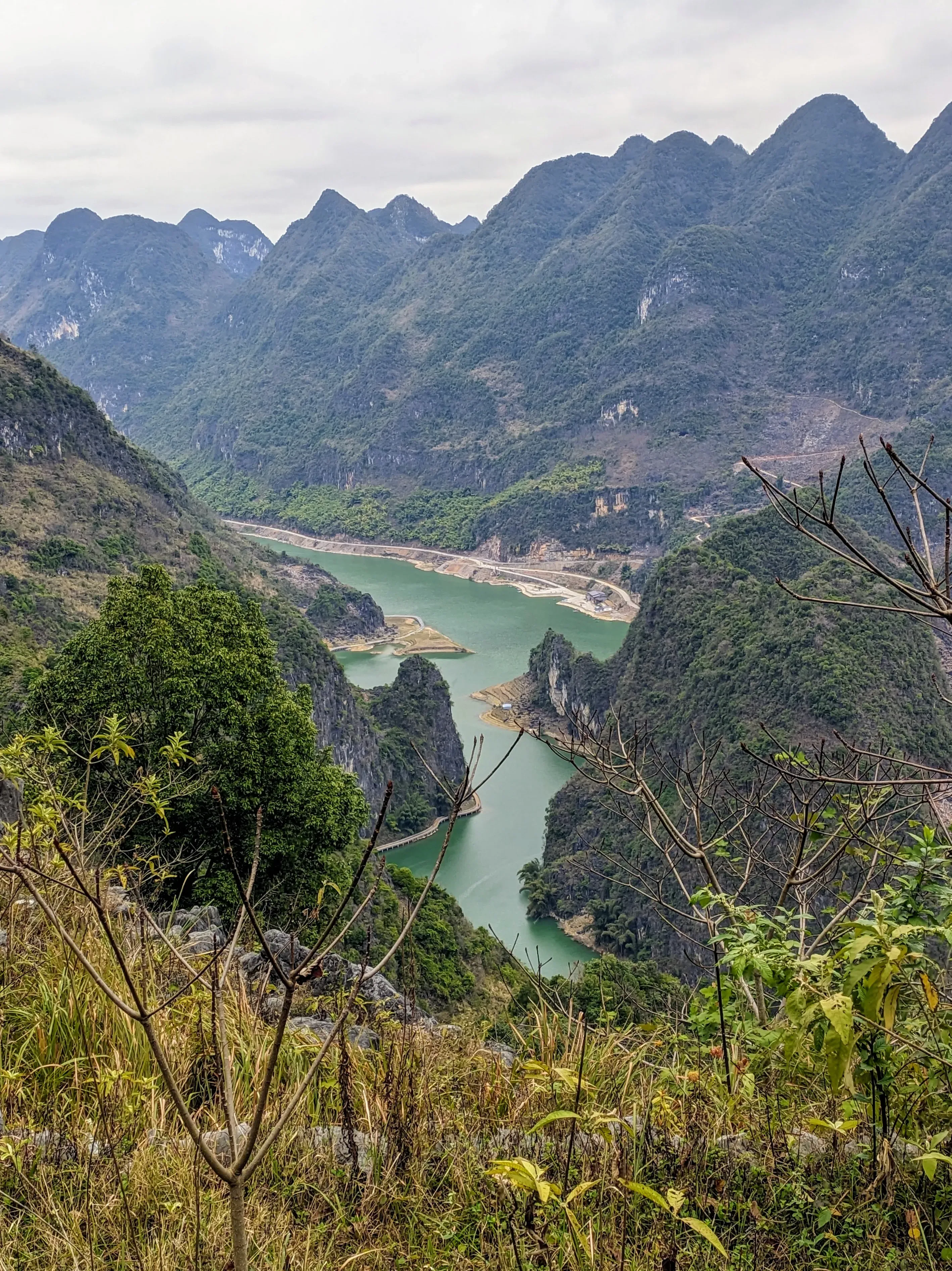 浩坤湖爬山徒步景色 (30)-弄外屯