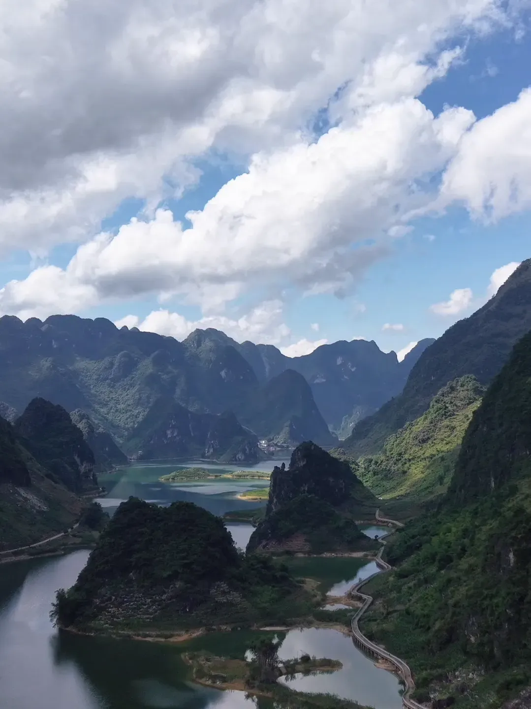 浩坤湖航拍视角景色 (38)