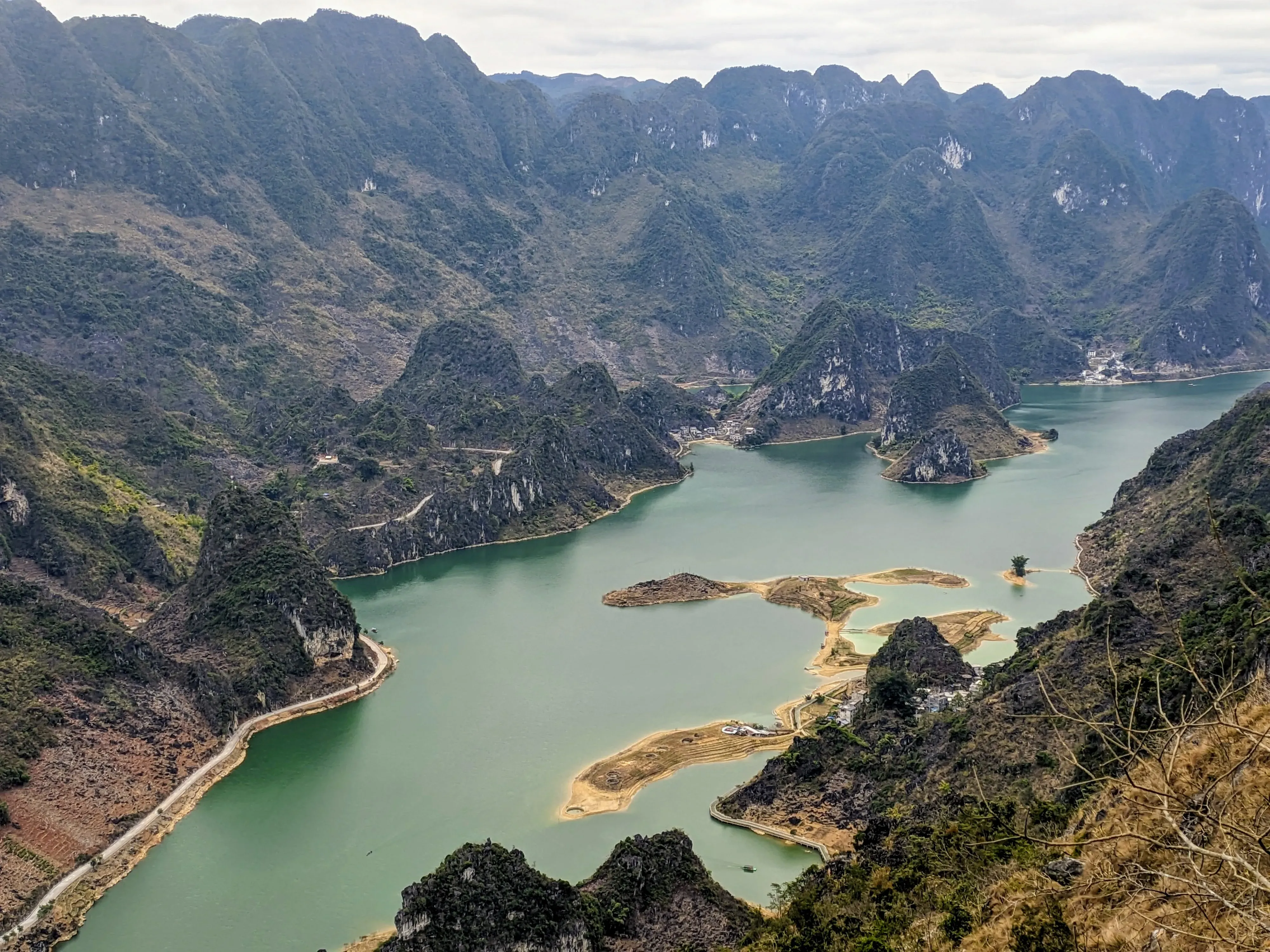 浩坤湖爬山徒步景色 (23)-弄外屯