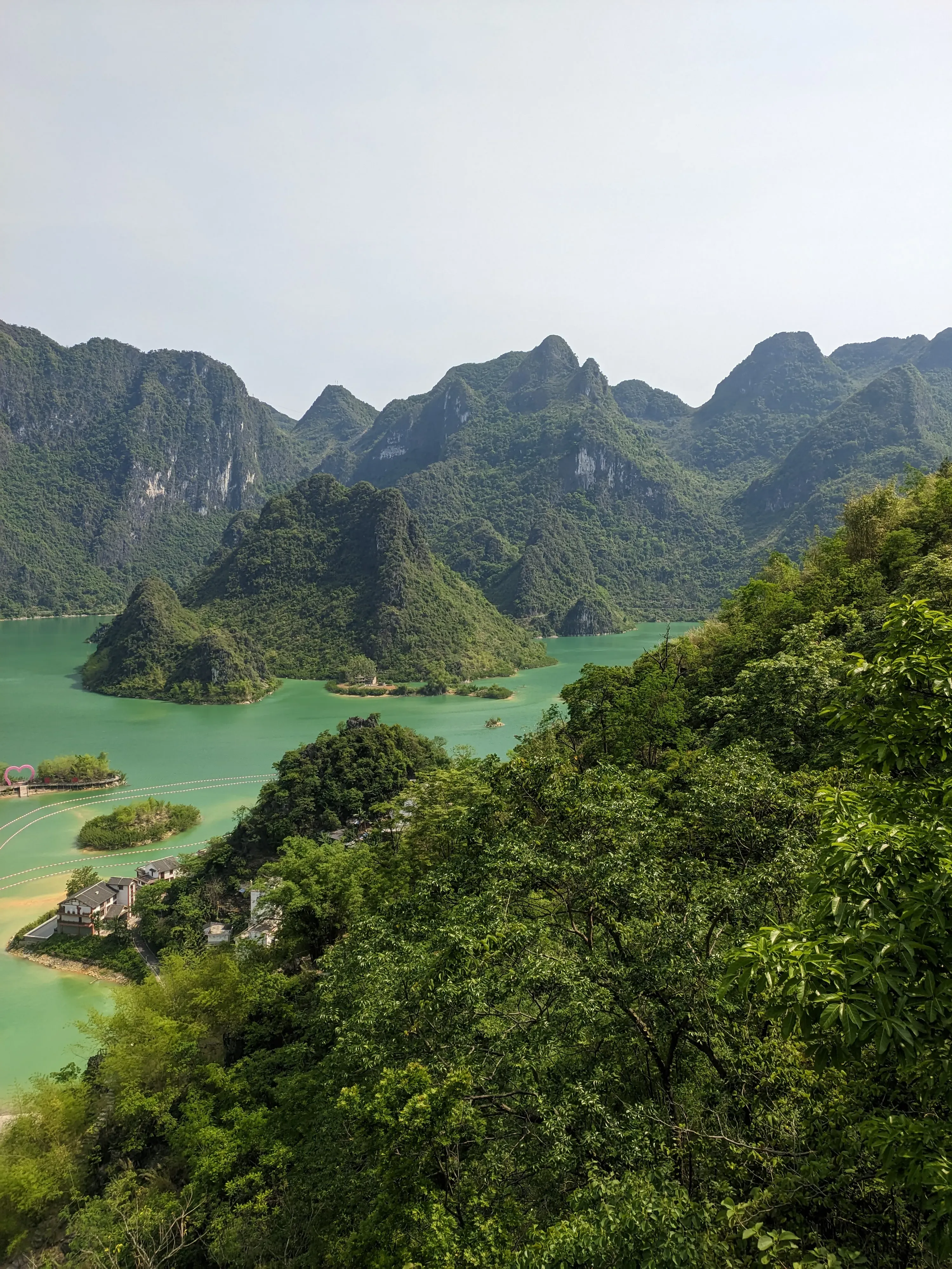 浩坤湖爬山徒步景色 (30)-天门山