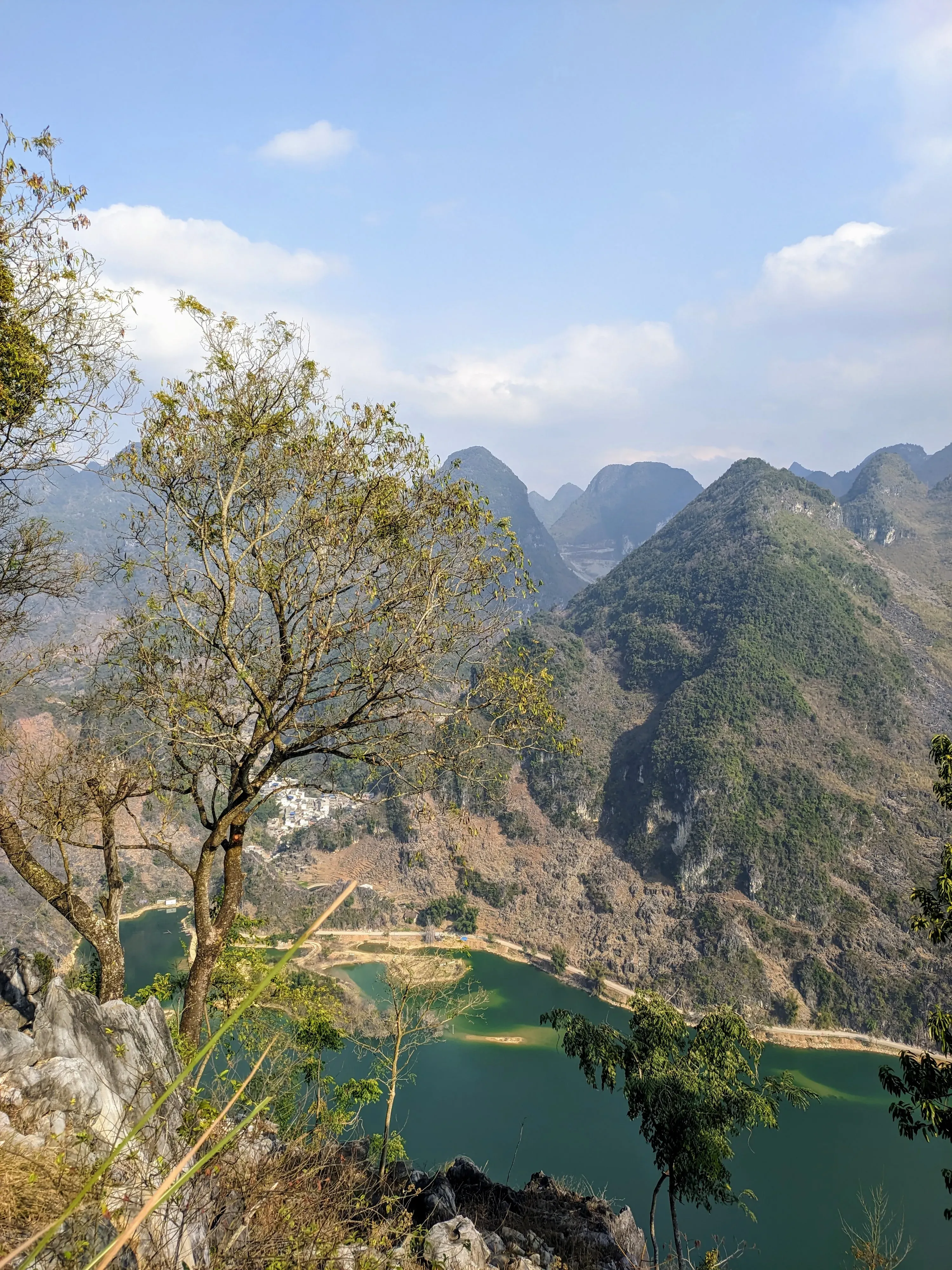浩坤湖爬山徒步景色 (34)-弄外屯