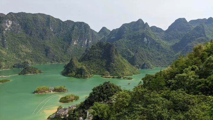 浩坤湖爬山徒步景色 (13)-天门山