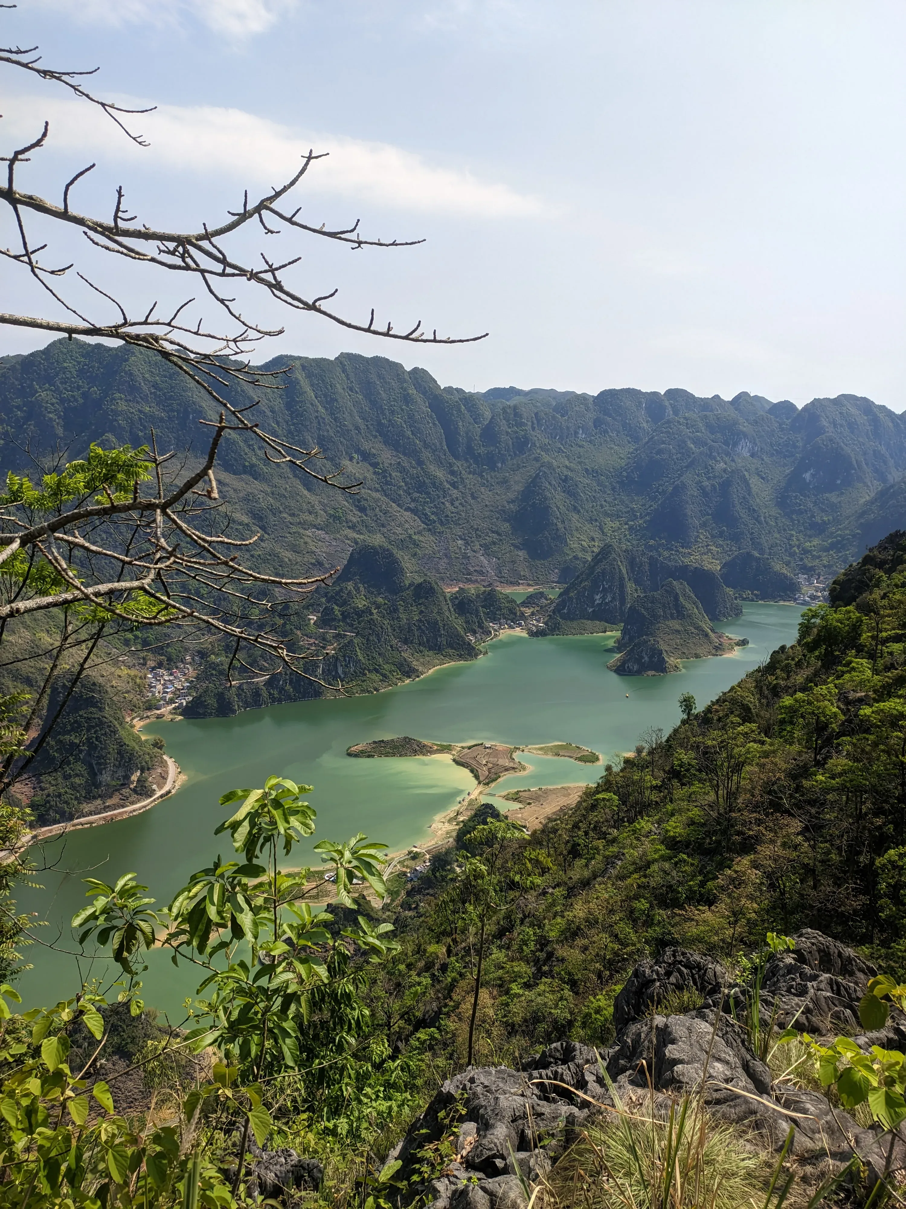 浩坤湖爬山徒步景色 (44)-弄外屯