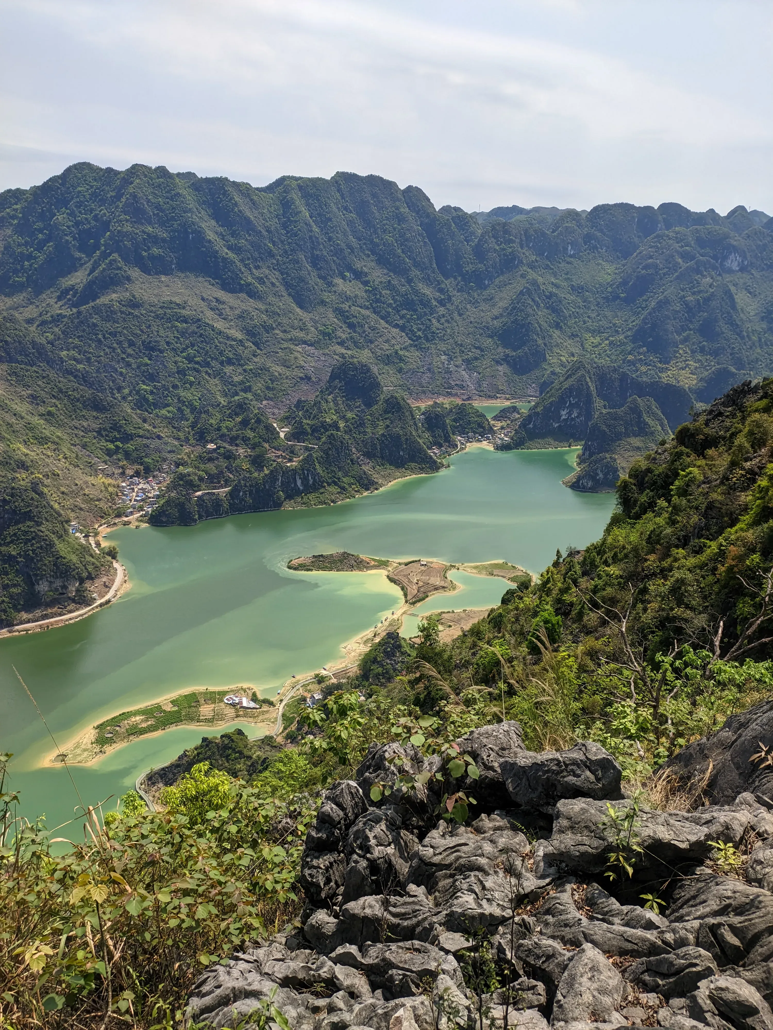 浩坤湖爬山徒步景色 (37)-弄外屯
