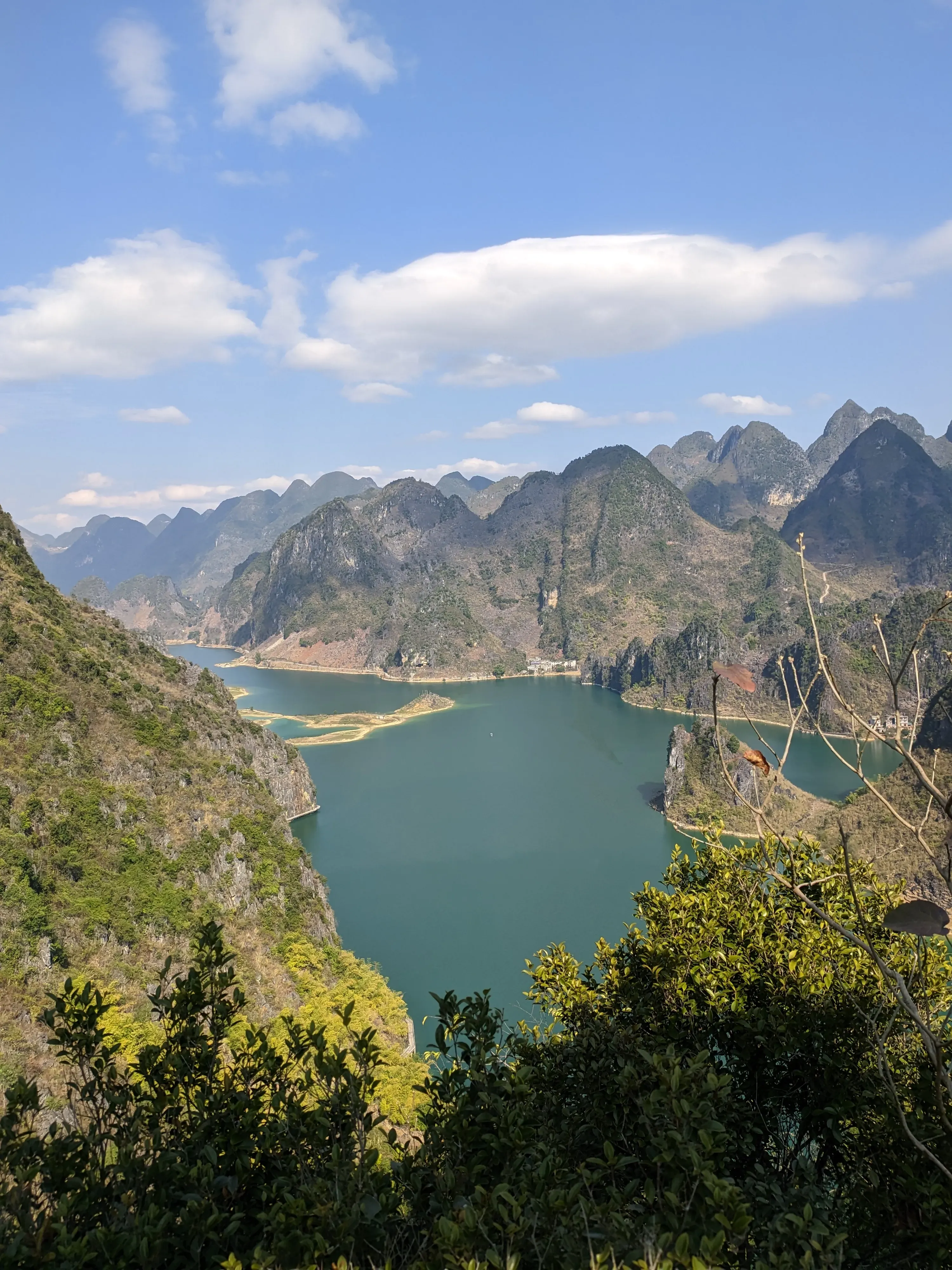 浩坤湖爬山徒步景色 (33)-凤凰山