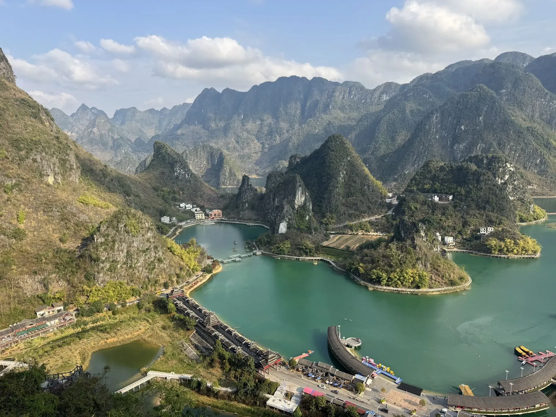 浩坤湖爬山徒步景色 (11)-天门山