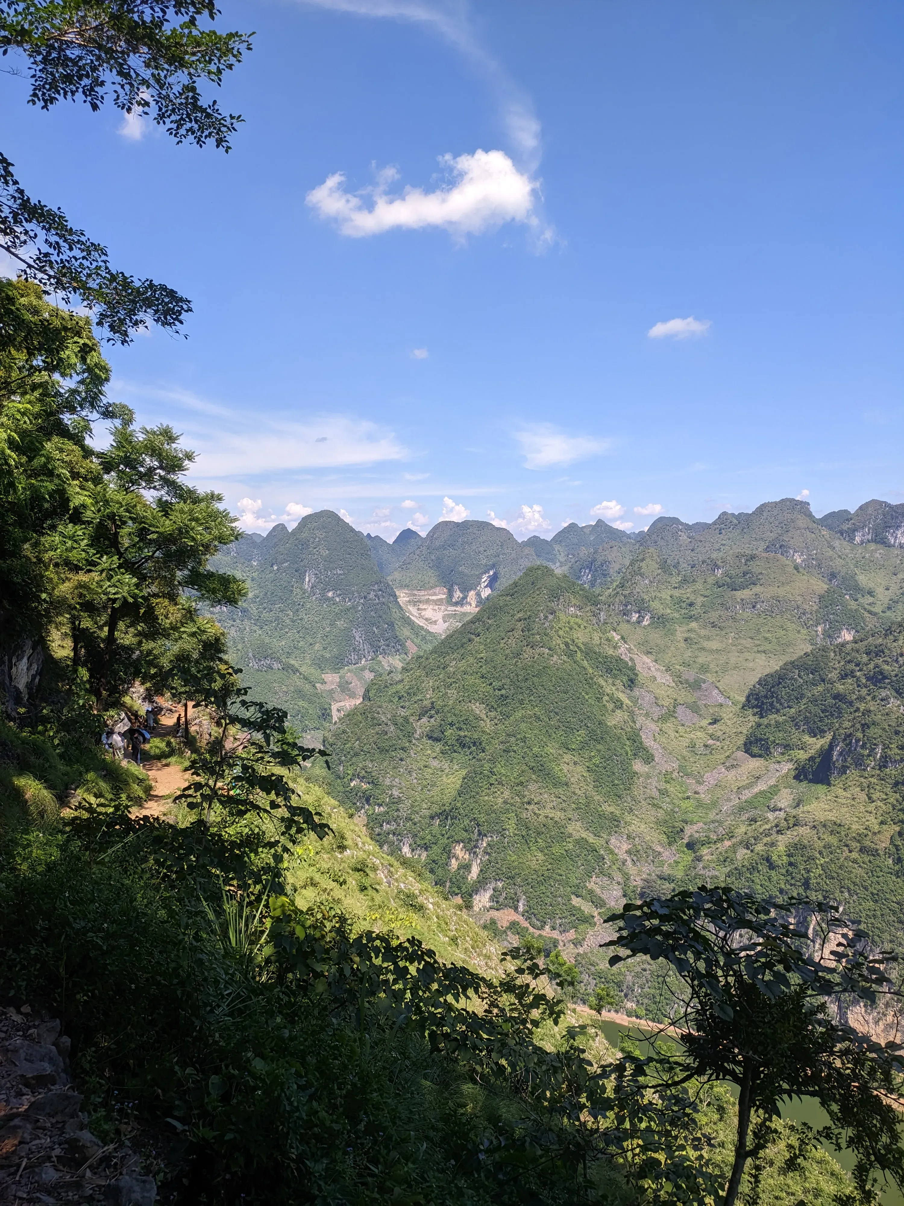 浩坤湖爬山徒步景色 (49)-弄外屯