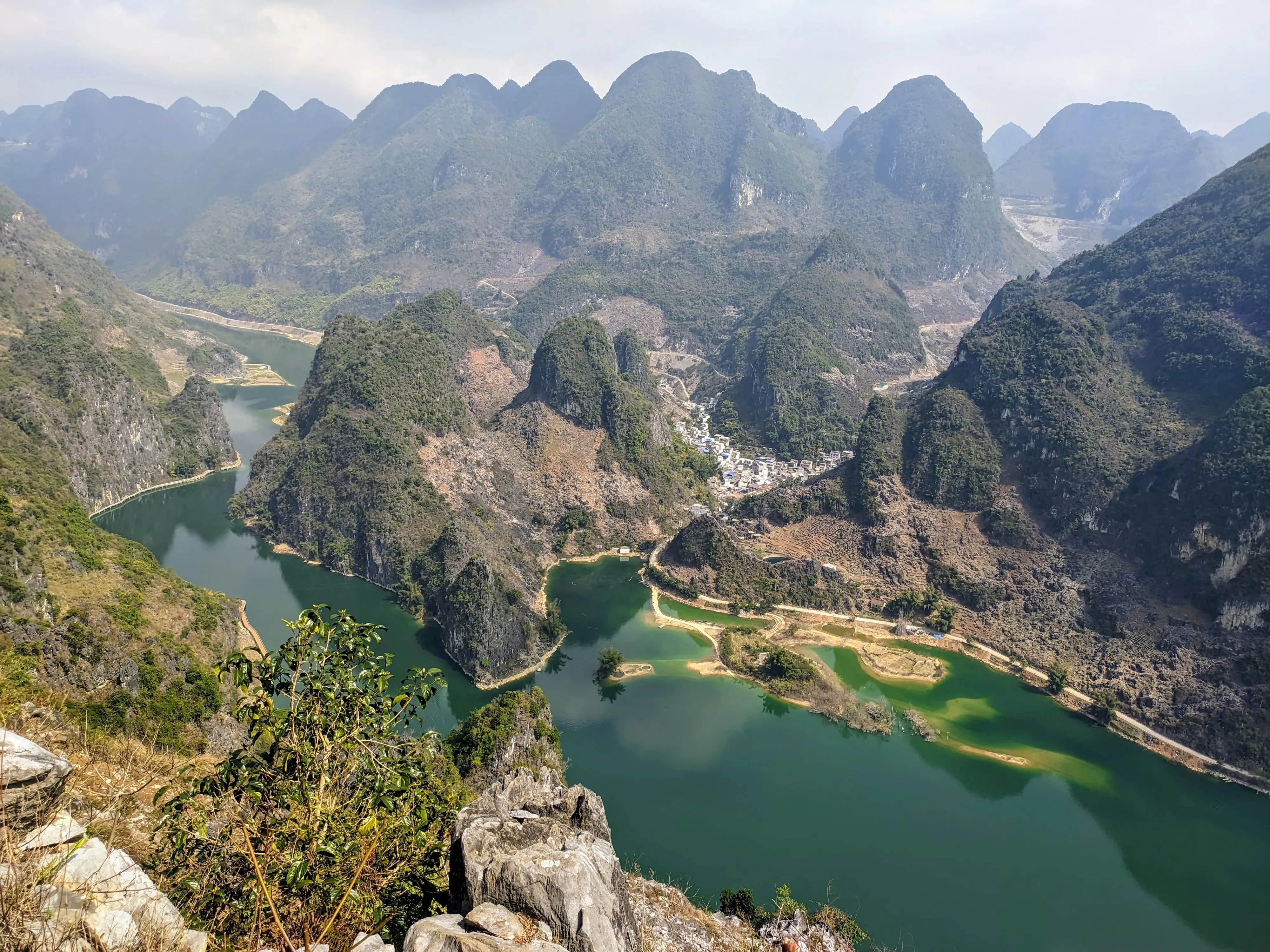 浩坤湖爬山徒步景色 (24)-弄外屯