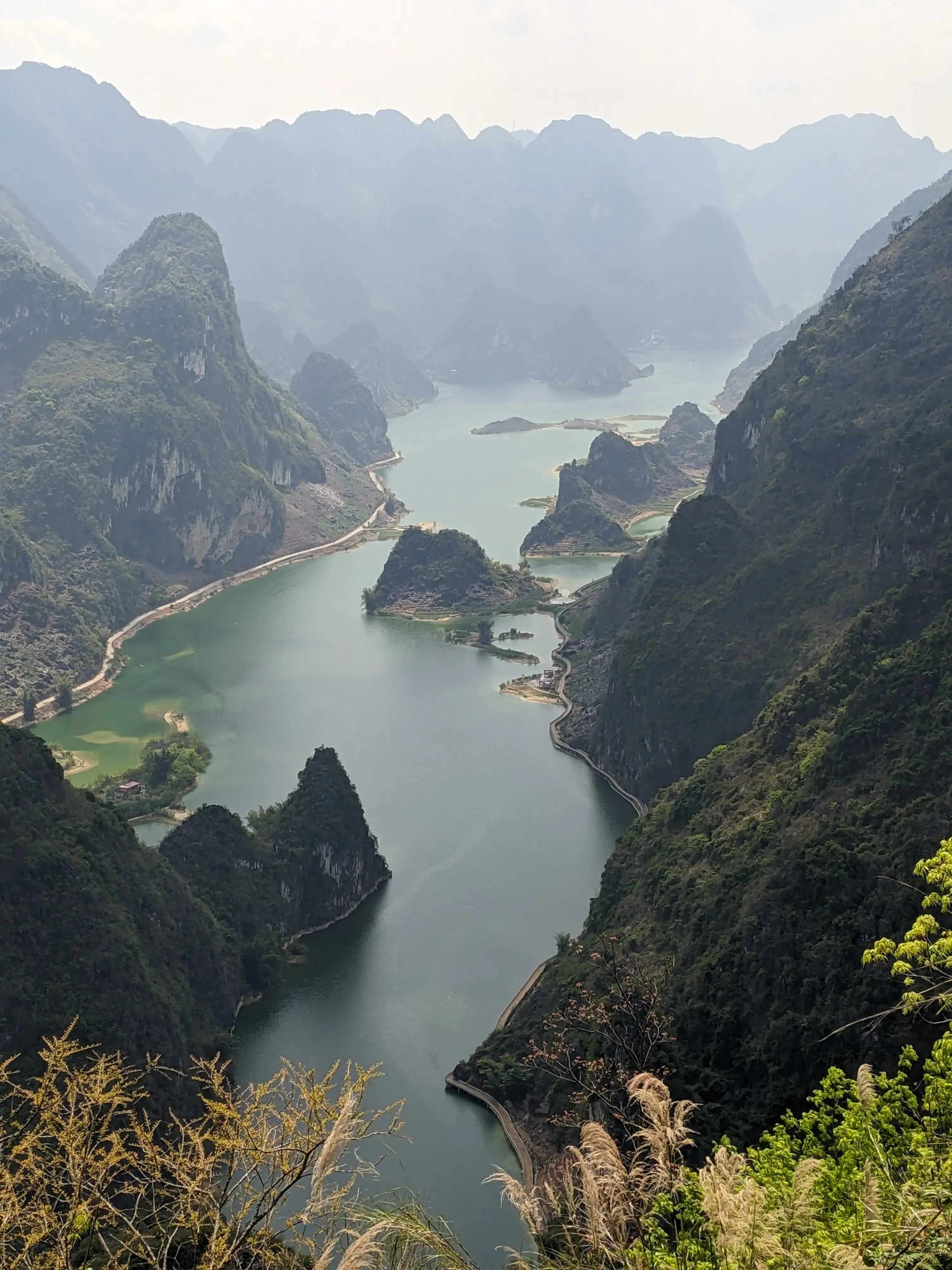 浩坤湖爬山徒步景色 (43)-弄外屯