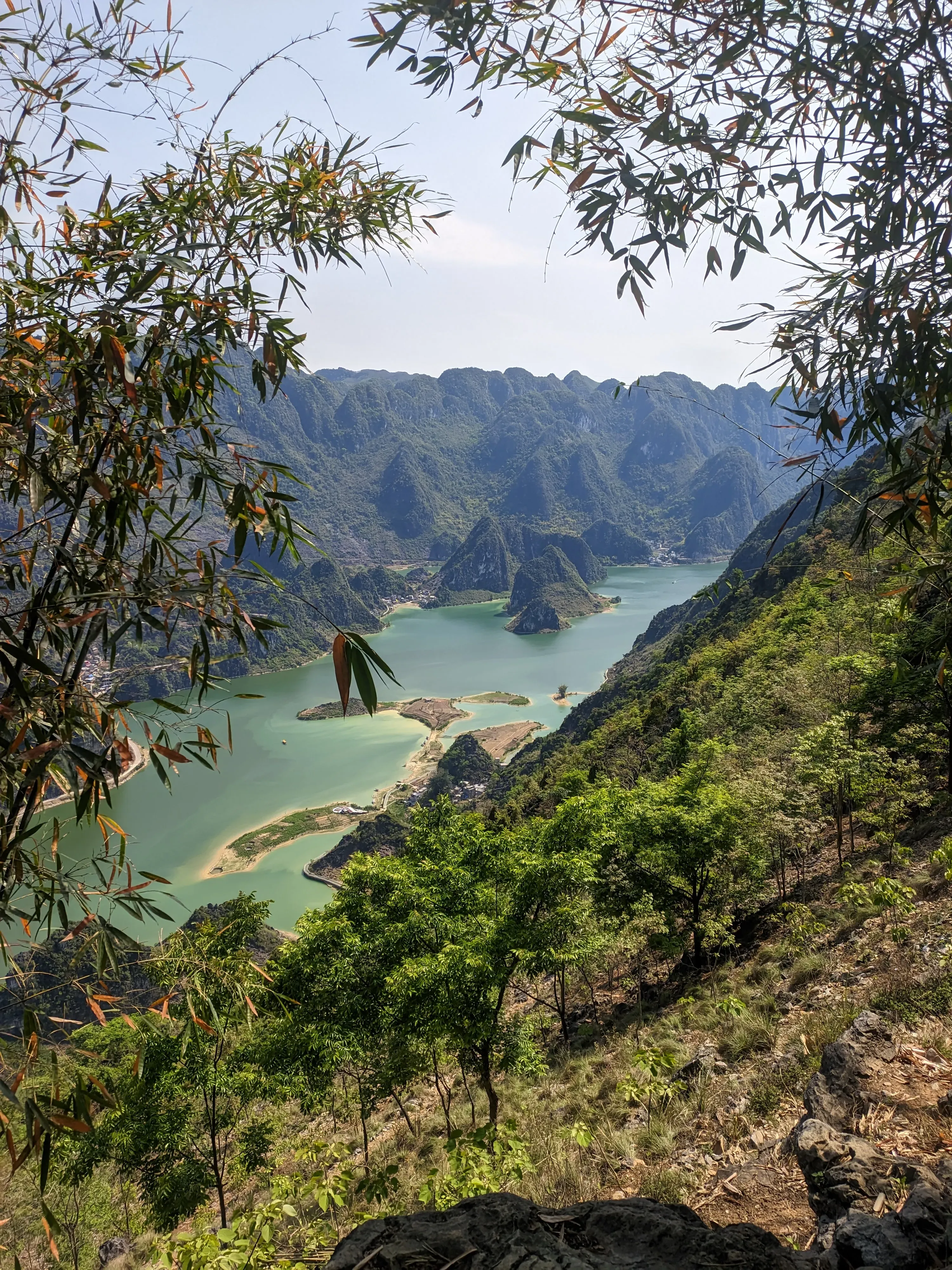 浩坤湖爬山徒步景色 (41)-弄外屯